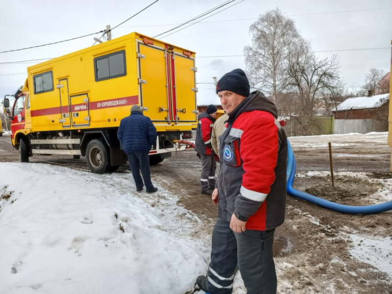 У приватному секторі Шевченківського району перекладають водоводи