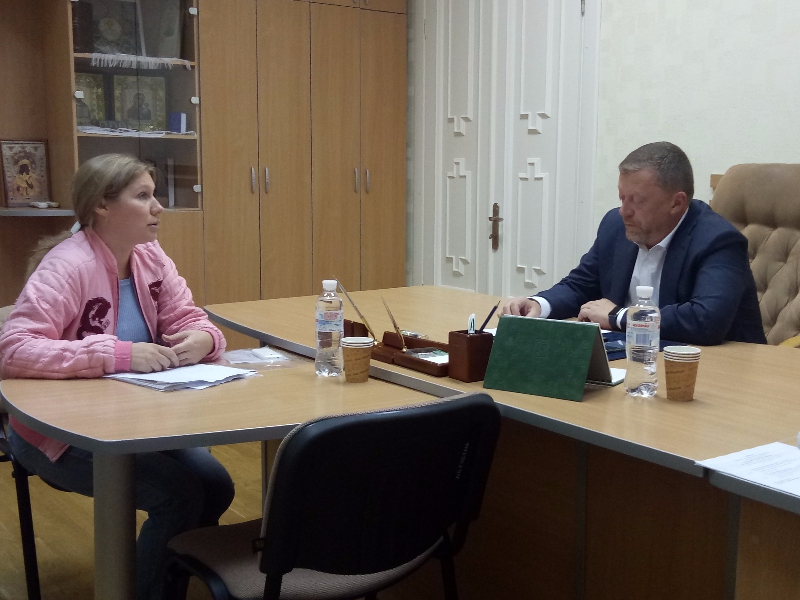Віталій Панов провів особистий прийом громадян