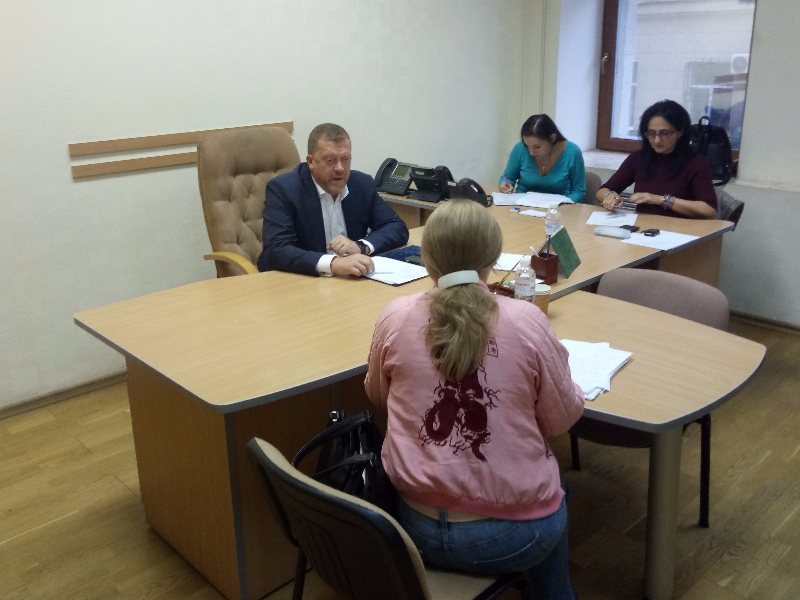 Віталій Панов провів особистий прийом громадян