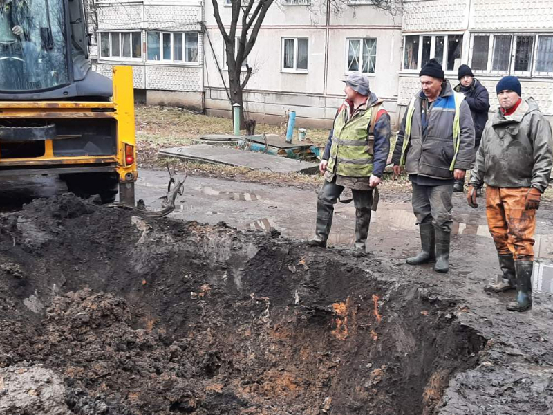 Бригади КП «Харківводоканал» ліквідували 14 аварій на водоводах