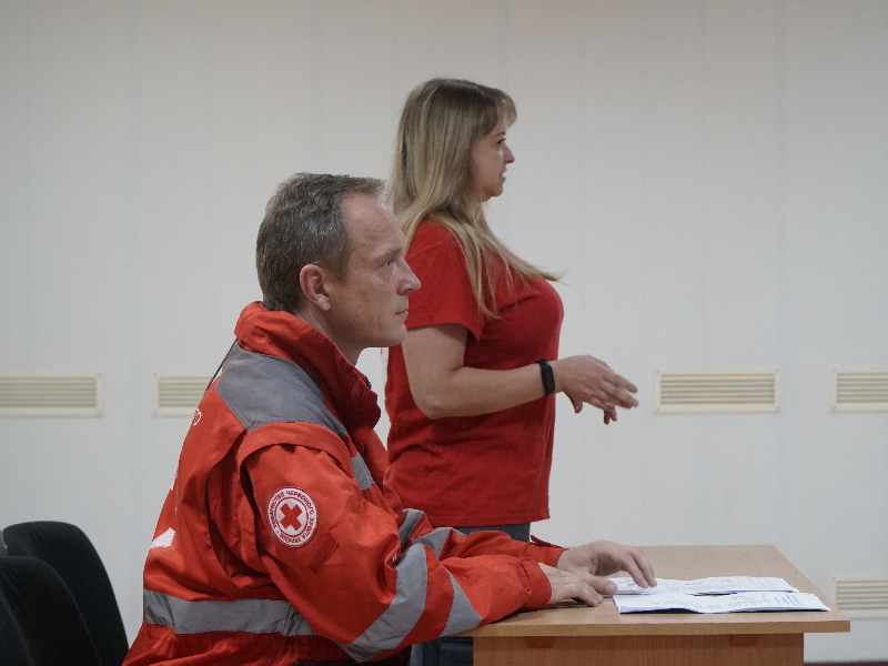 Співробітників КП «Харківводоканал» ознайомили з правилами безпеки поведінки та виживання у воєнний час