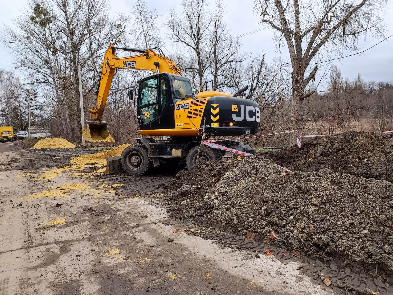 На вулиці Буковій завершили перекладку водоводу