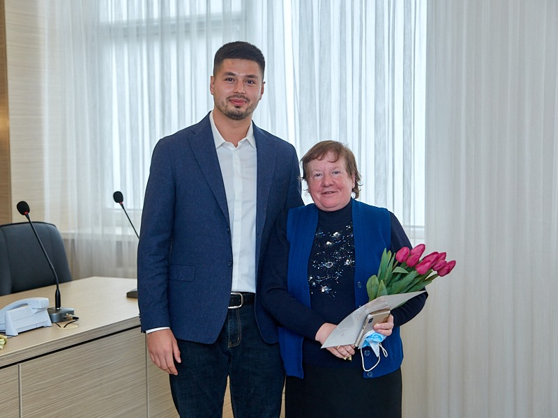 На КП «Харківводоканал» привітали співробітниць зі святом весни