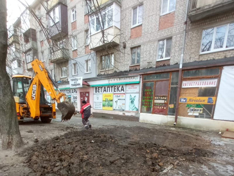 Ремонтники КП «Харківводоканал» усунули 21 аварію на водоводах