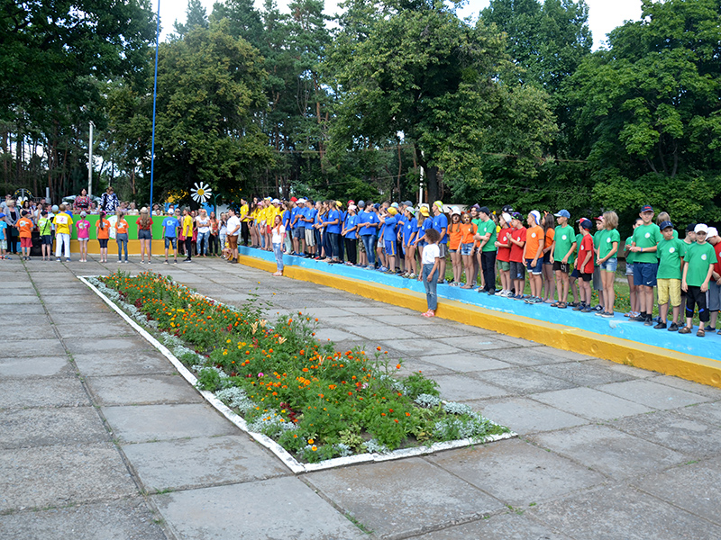 У дитячому таборі «Ромашка» відкрилася друга зміна