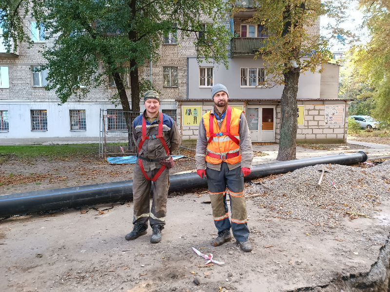 У Слобідському районі перекладають мережі водопостачання