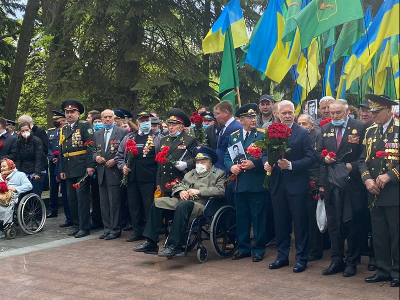 На Меморіалі Слави вшанували пам'ять героїв-визволителів