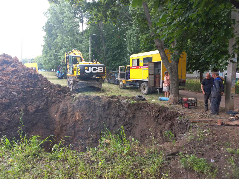 У Харкові усунули 12 пошкоджень на водоводах