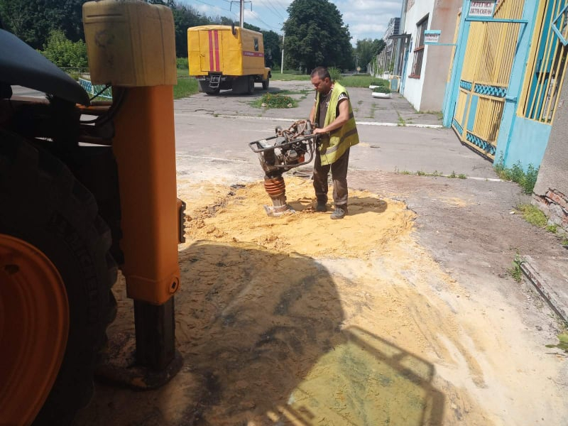 У Немишлянському районі перекладають мережі водопостачання