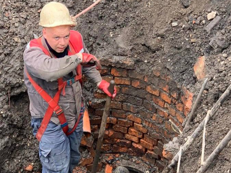 КП «Харківводоканал» відновлює зруйновані каналізаційні колектори