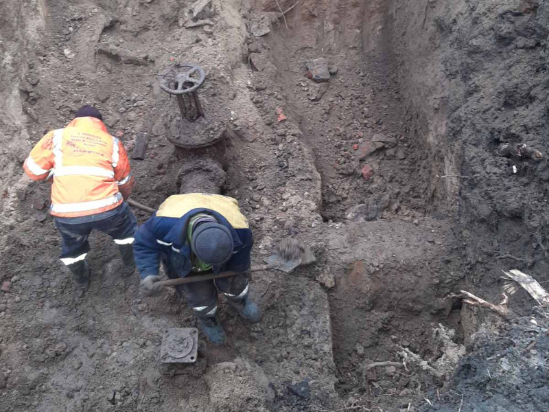 Нинішнього року в Холодногірському районі ліквідували 245 пошкоджень на водоводах