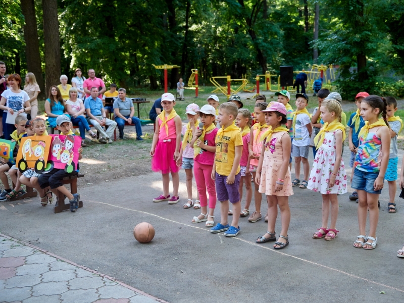 У дитячому таборі «Факел» відбулося відкриття літнього сезону