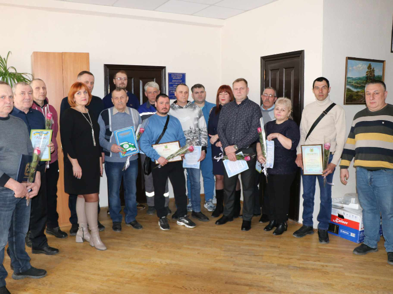 На «Харківводоканалі» привітали працівників із професійним святом