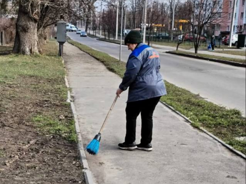«Харківводоканал» долучився до весняного прибирання в рамках акції «Зелена весна»
