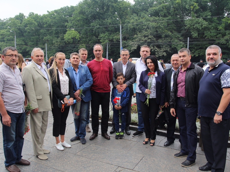 На Меморіалі Слави вшанували пам'ять визволителів Харкова