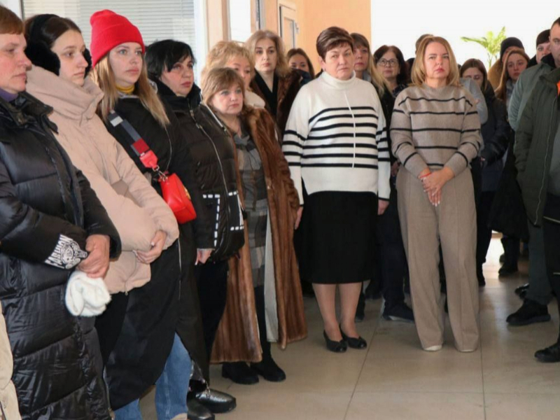 На «Харківводоканалі» вшанували світлу пам'ять героїв