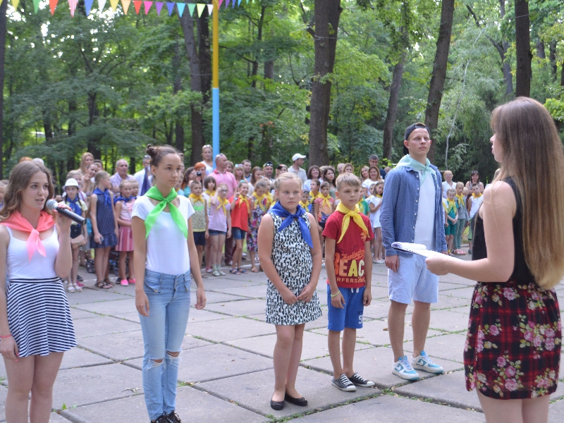 У дитячому таборі «Факел» відкрилася третя зміна