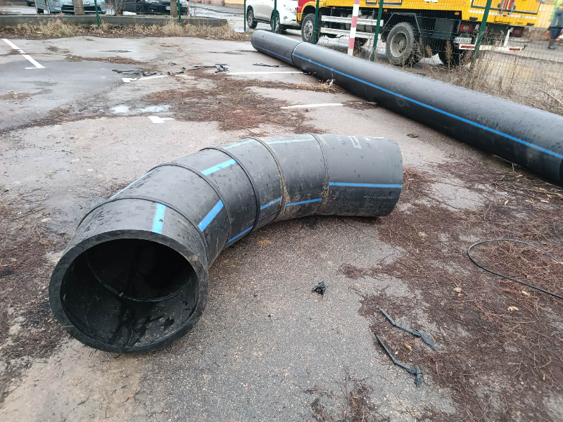 На Полтавському Шляху оперативно завершили  перекладання ділянки водоводу