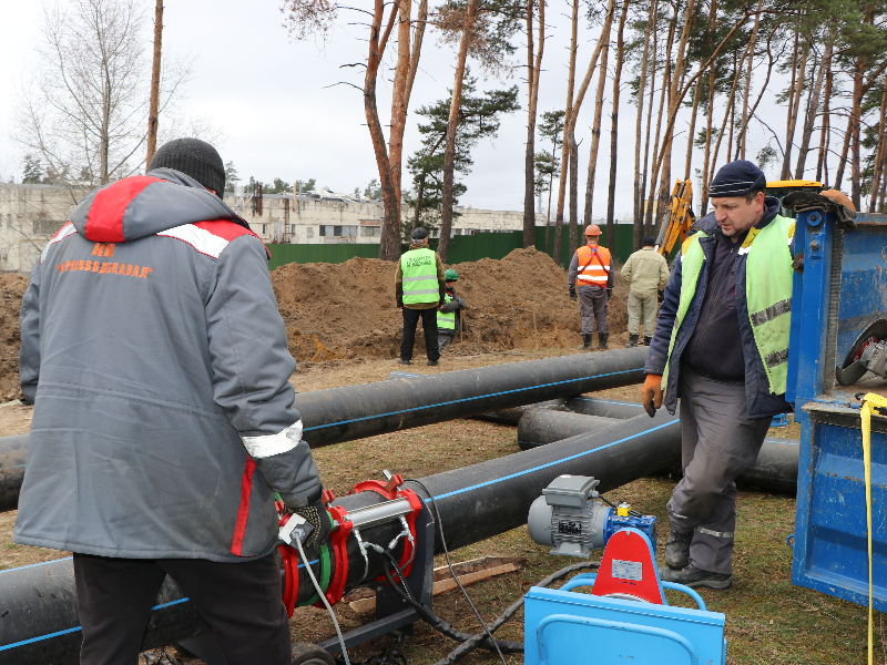 У Холодногірському районі оновили ділянку колектора