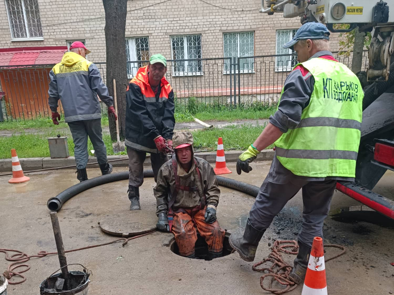 У Київському районі мережі водовідведення готують до роботи в осінньо-зимовий період