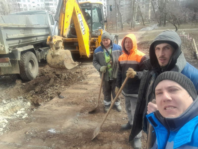 У всіх районах Харкова відновлюють водопостачання