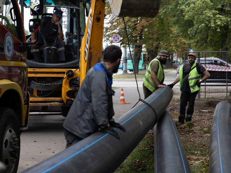 У Немишлянському районі оновили понад 400 метрів водопровідних мереж
