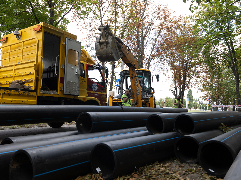 У Немишлянському районі оновили понад 400 метрів водопровідних мереж