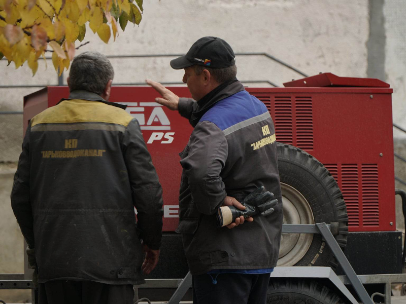 Ремонтники КП «Харківводоканал» відновлюють водопостачання у всіх районах міста