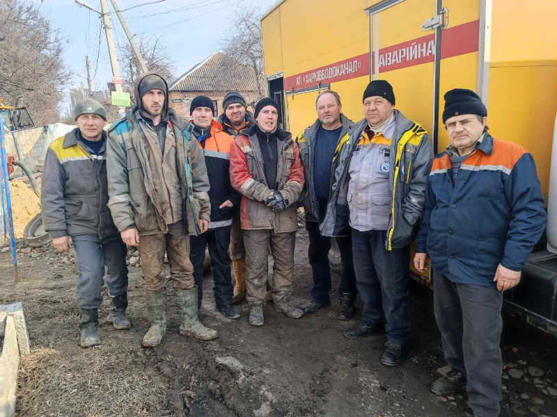 У Харкові комплексно відновлюють мережі водопостачання