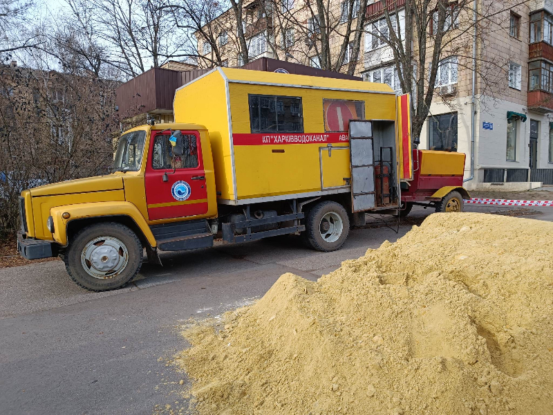 У Харкові за місяць усунули 330 пошкоджень на водоводах