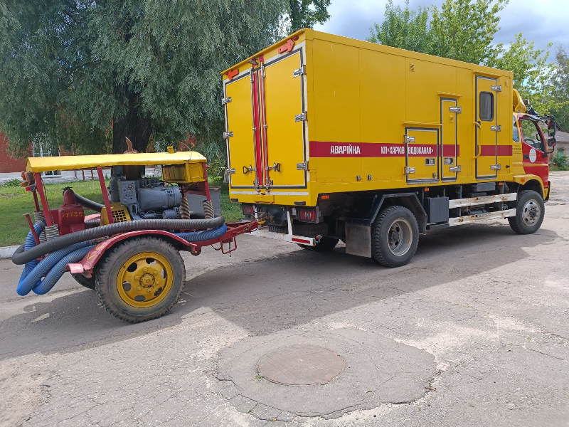 У Харкові відновлюють водоводи