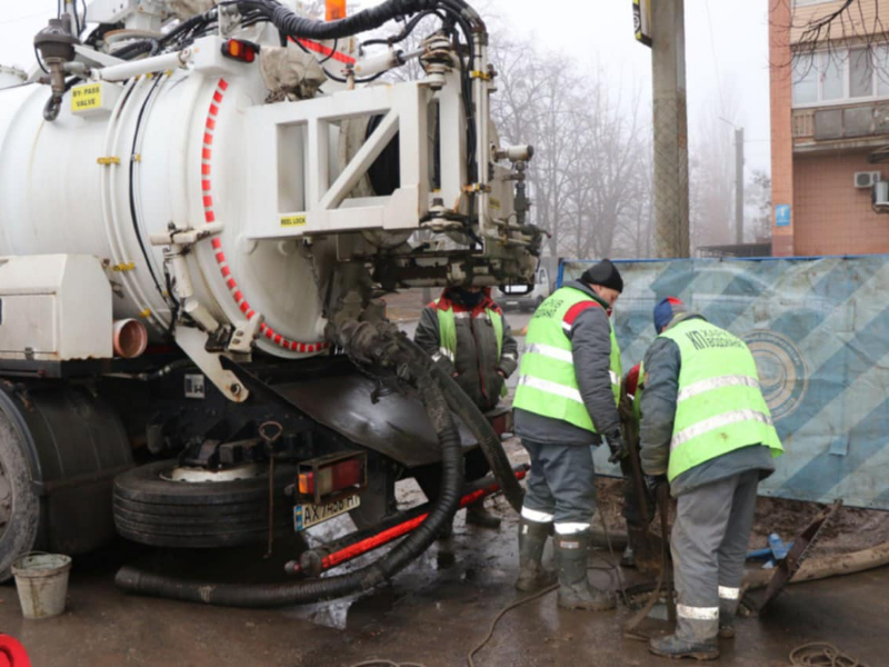 У Харкові прочистили 914.5 км мереж водовідведення