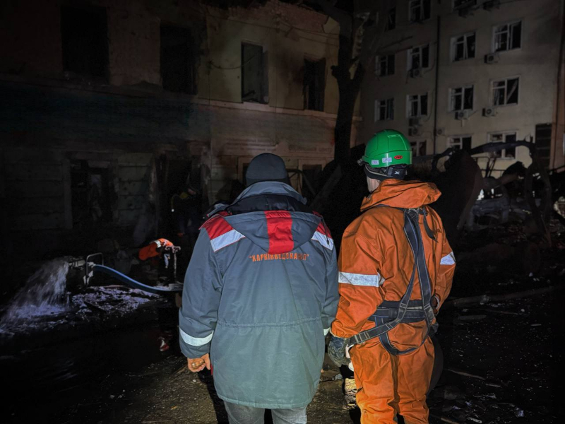 У Холодногірському районі ліквідують аварію після ракетного удару