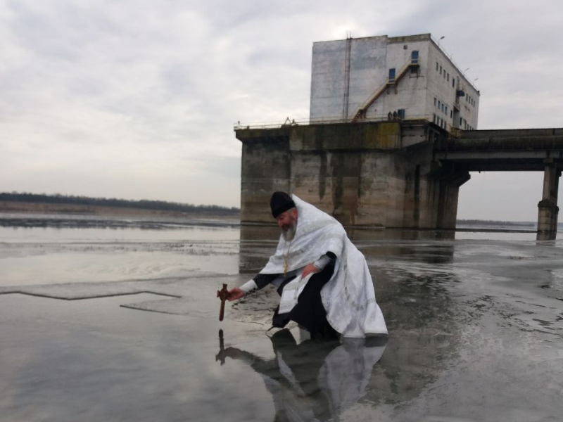 На КП «Харківводоканал» освятили воду, яка надходить до будинків харків'ян