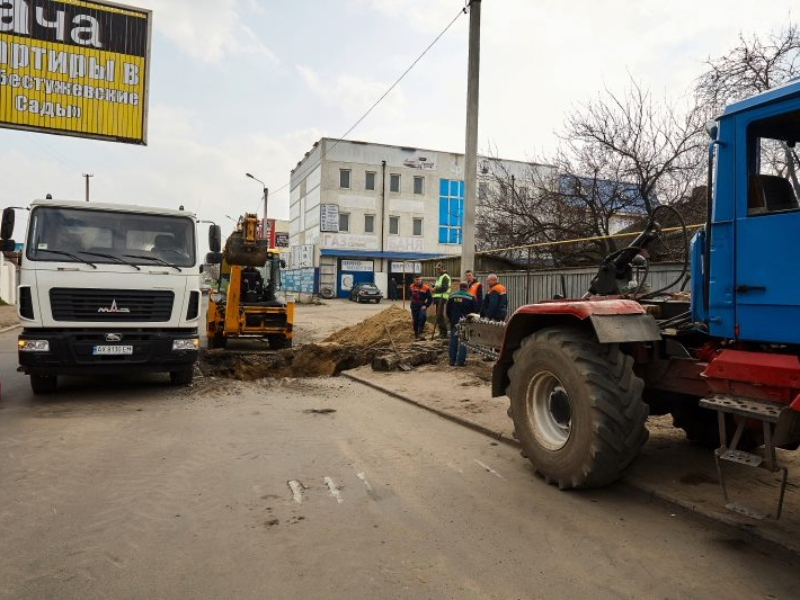 За три доби було усунено 34 пошкодження на водопровідних магістралях і вводах