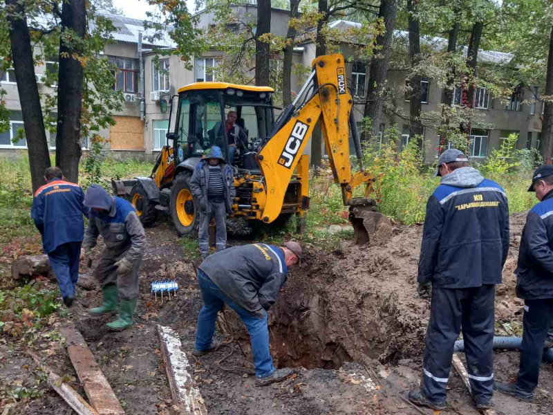 У Харкові усунули п'ятнадцять пошкоджень на водоводах