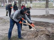 Співробітники КП «Харківводоканал» беруть участь в загальноміському суботнику