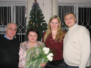 Вікторія Сазонова з колегами